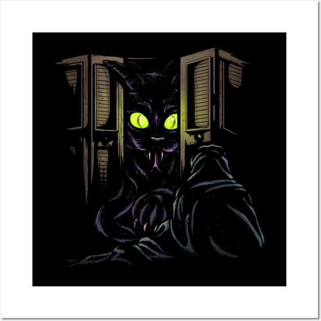 Monster In The Closet Wall Art by GeekMachine